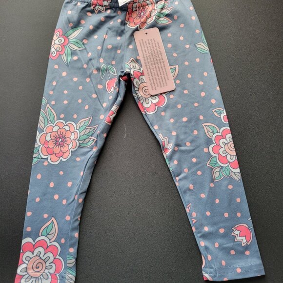 Dot Dot Smile 2T Leggings 3pc Bundle Stretch Elastic Waist NWT - Picture 3 of 4